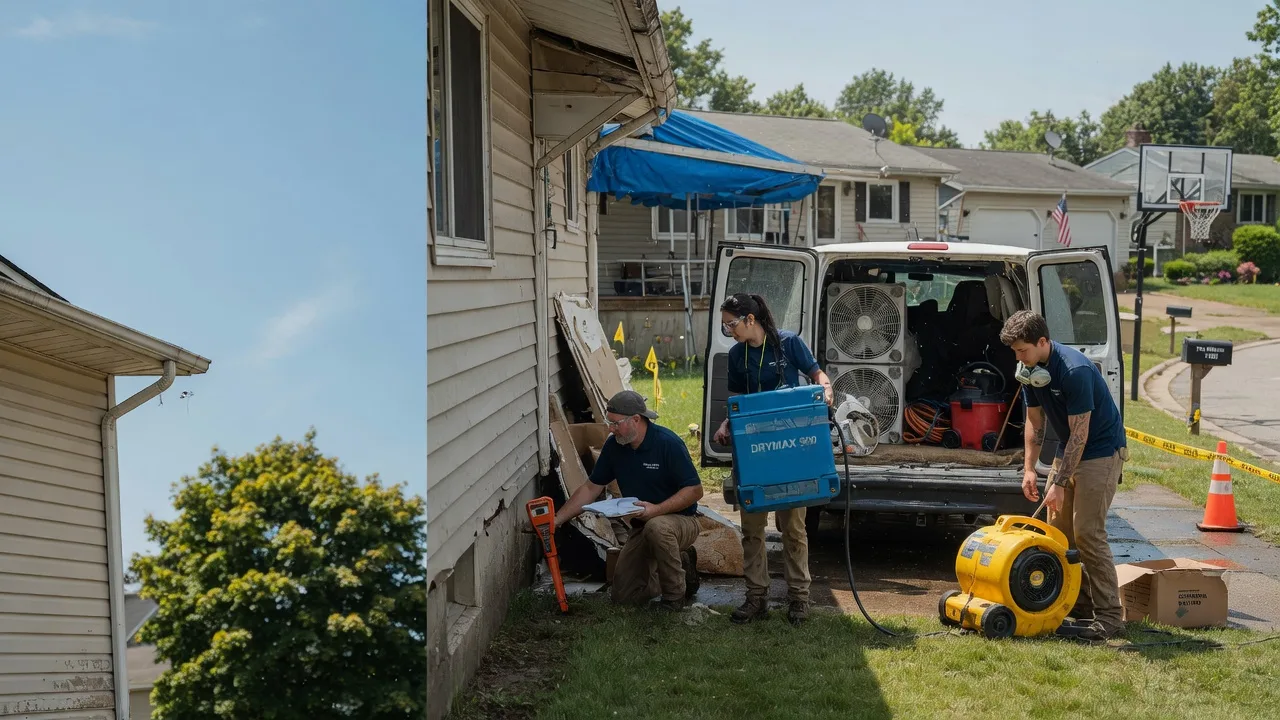 Ceiling Leak Cleanup in Mount Sterling, WI near me